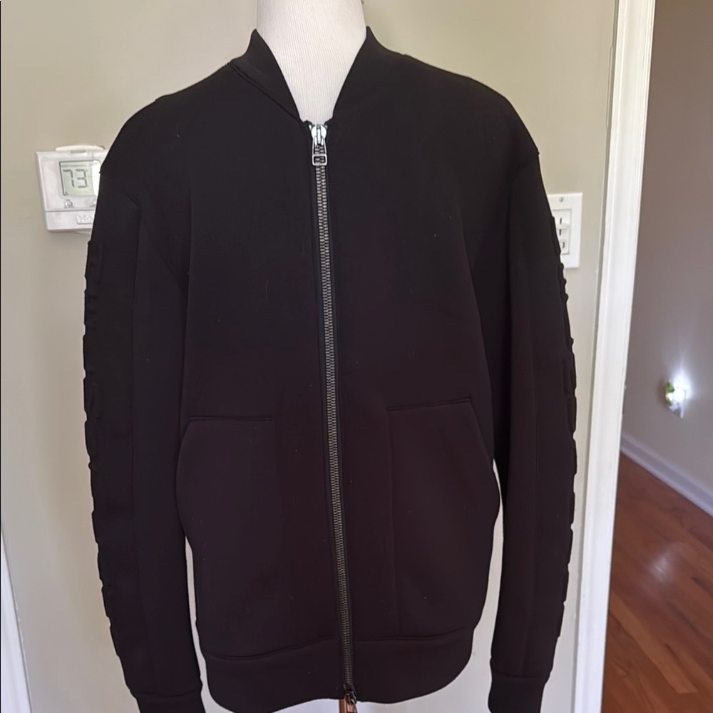 Helmut Lang Black Bomber Jacket